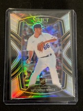 Mitchell White RC 2021 Panini Select Diamond Level Silver Prizm #246 Rookie