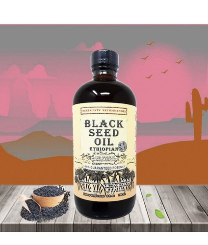 100% Pure Ethiopian Black Seed Oil 16oz – Cold Pressed, Detox, Immune Support - Picture 2 of 15