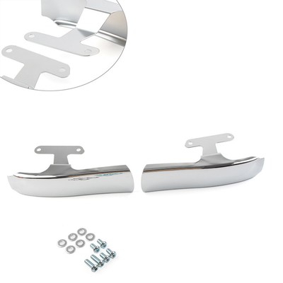 2pcs Fender-Saddlebag Filler Panels For Harley-Davidson Touring 2009-2013 Chrome