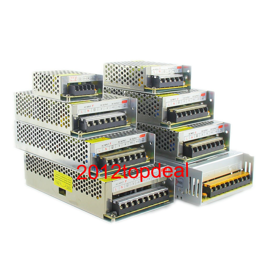 12V 100W Ultra Thin Power Supply - AC 100-250V To DC 12V 8.3A Converter, LED Driver For Strip Lights, CCTV, PC Projects