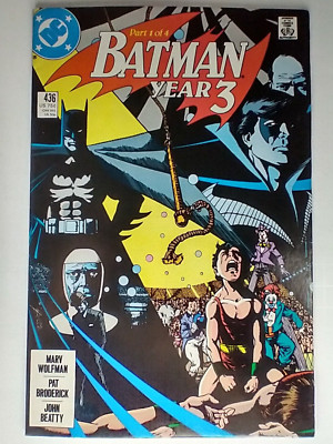 DC Comics Batman #436 1st Appearance Tim Drake (Robin) VF 8.0 | eBay