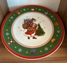 Hutschenreuther Happy Wintertime Plätzchenteller Teller 31 cm Grün Weihnachten