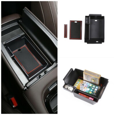 ABS Center Armrest Multi Function Storage Box Tray For Mercedes Benz GLE 2020-21