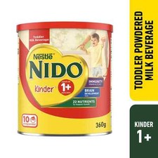 Nestle Nido Kinder 1 Plus Toddler Powdered Milk Beverage 360g Pack of 6 3/2026