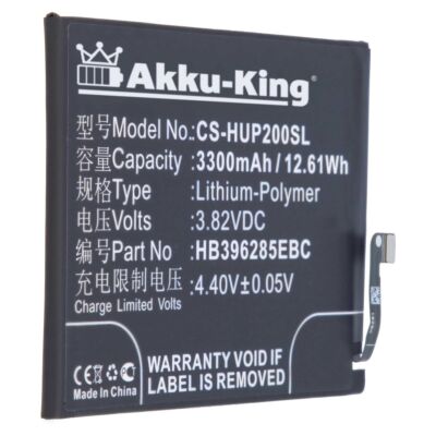 Akku für Huawei EML-TL00 EML-L29 EML-L29C EML-L09 EML-L09C COL-L29 - 3300mAh