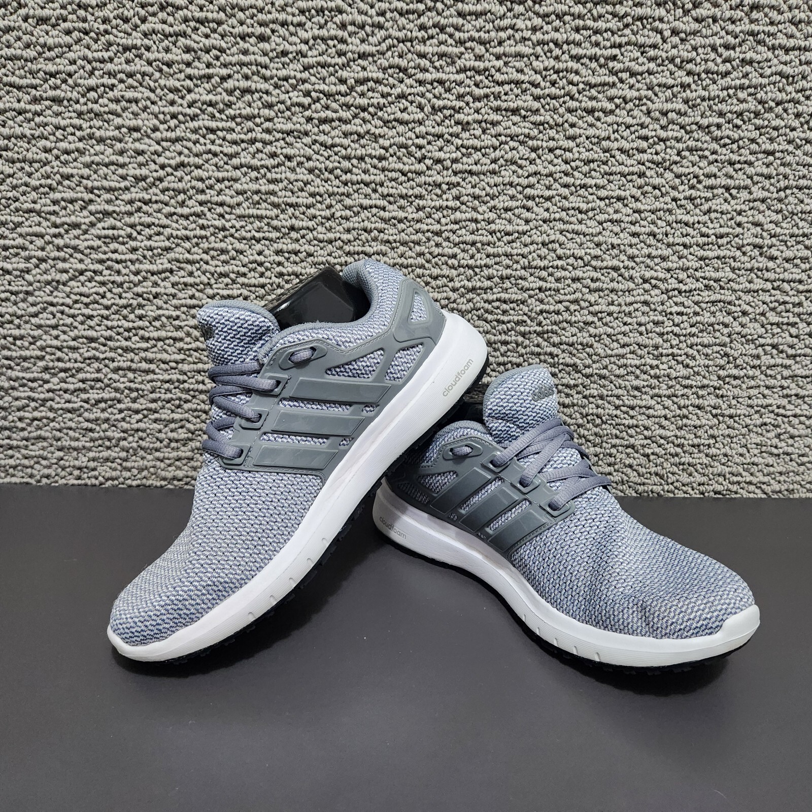 ADIDAS Energy Cloudfoam Men’s Gray Running Sneakers BB2699D Size 6.5 ADIDAS Energy Cloudfoam Men’s Gray Running Sneakers BB2699D Size 6.5