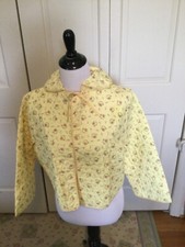 VTG. 50-60's QUILTED LADIES BED JACKET