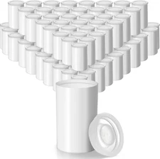 200 Pcs Plastic Film Canister Holder 35 Mm Empty Camera Reel Containers Storage