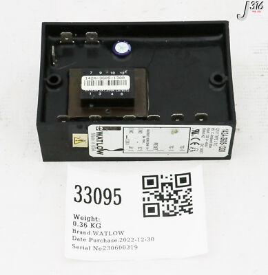 専用ページ⑦ 33095 WATLOW SAFETY LIMIT TEMPERATURE CONTROLLER, TYPE J T/C 142A
