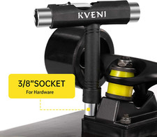 Skate Tool All-In-One, Multi-Function Portable Skateboard T Tools Accessory -...