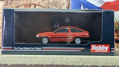 HOBBY JAPAN 1983 TOYOTA COROLLA LEVIN AE86 3DOOR GTV [RED] USA STOCK!!!
