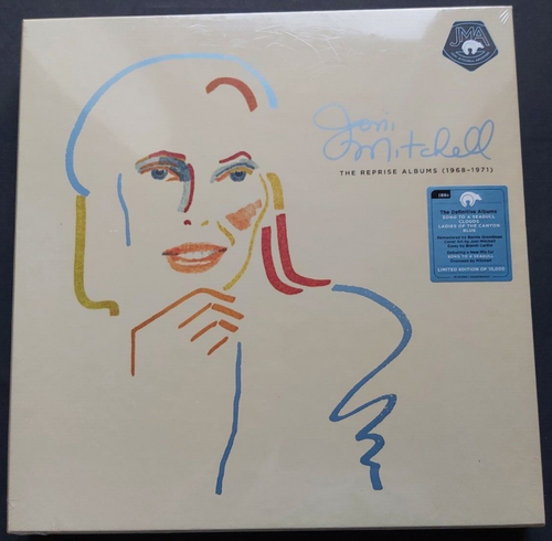 Joni Mitchell The Reprise Albums 1968-1971 Reissue Rhino 4 LP Box Mint Sealed