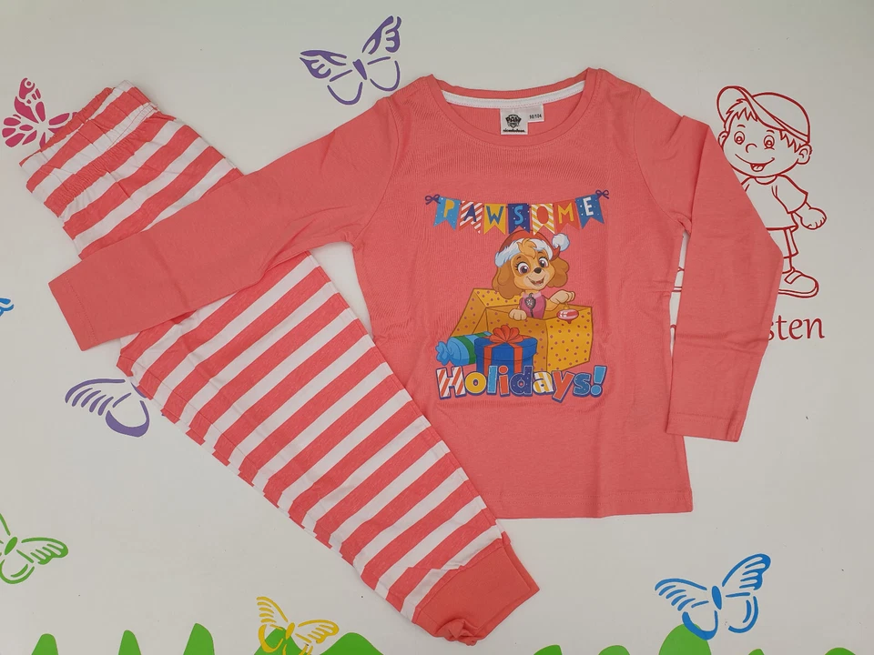 UNITED LABELS Schlafanzug Pyjama Paw Patrol Skye Größe 98/104 110/116 122/128