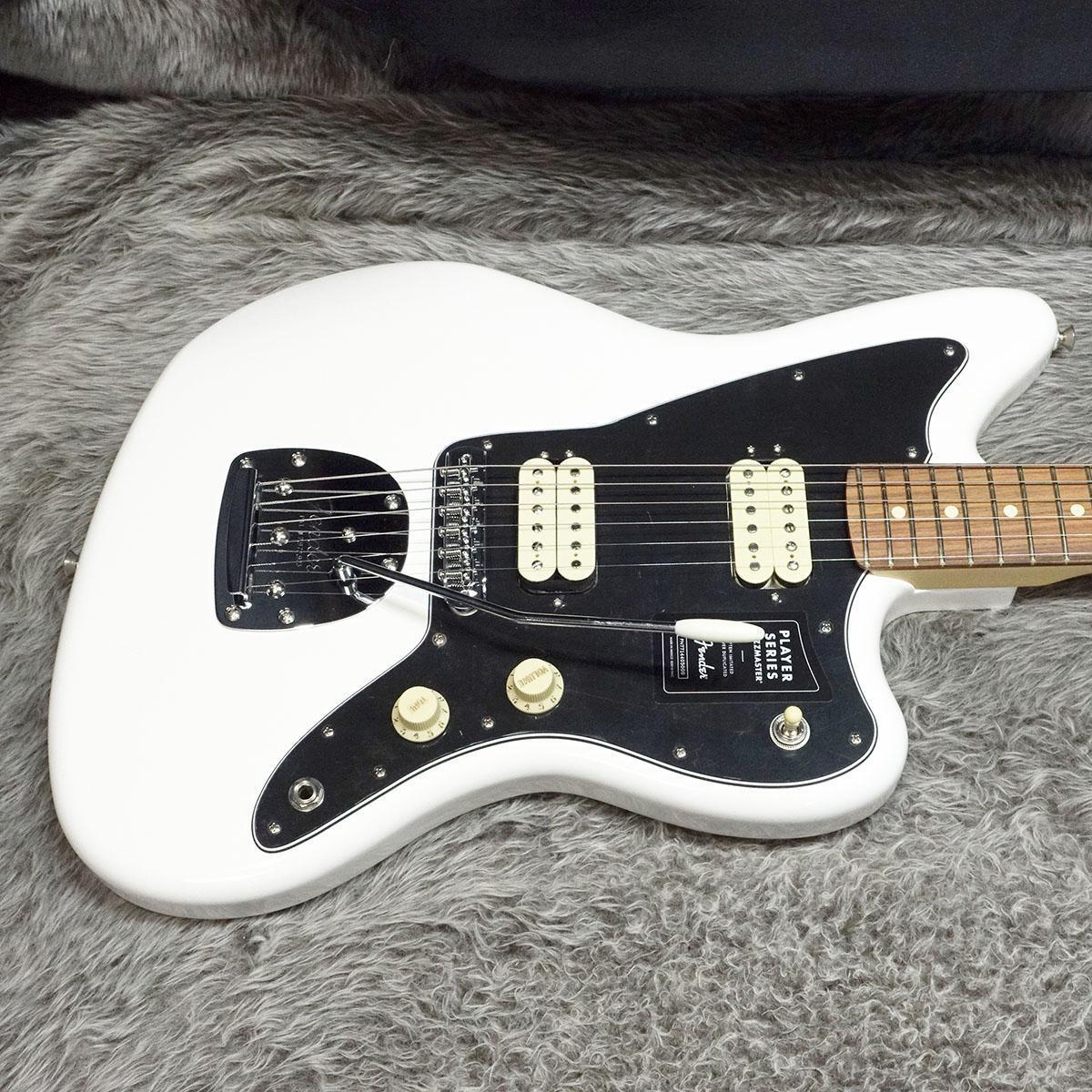 Electric Guitar Fender Player Jazzmaster PF Polar White