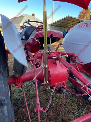 Universal WHITE Color Umbrella Set for Oliver Tractors W/ Brackets