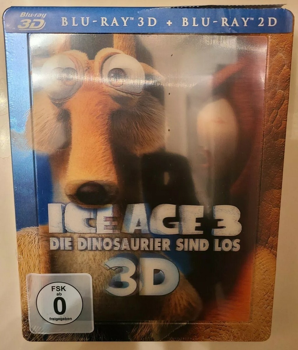 Ice Age 3 3D Lenticular Magnet STEELBOOK (Blu-ray, Germany