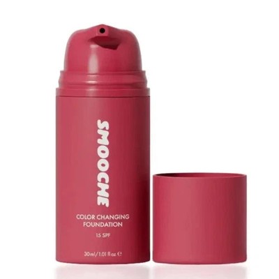 SMOOCHE Color Changing Foundation 30ml Self Adjusting Natural Coverage Makeup-US