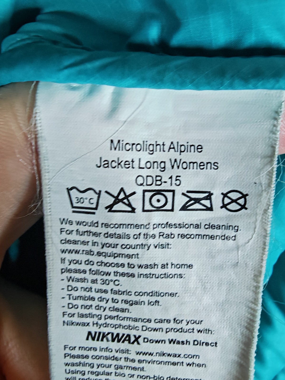 Rab Microlight Alpine Long Down Jacket Womens UK … - image 6