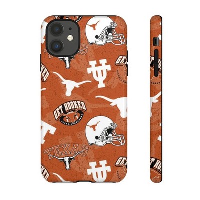 Texas Longhorns Apple iPhone, Samsung Galaxy, and Google Pixel Phone Cases