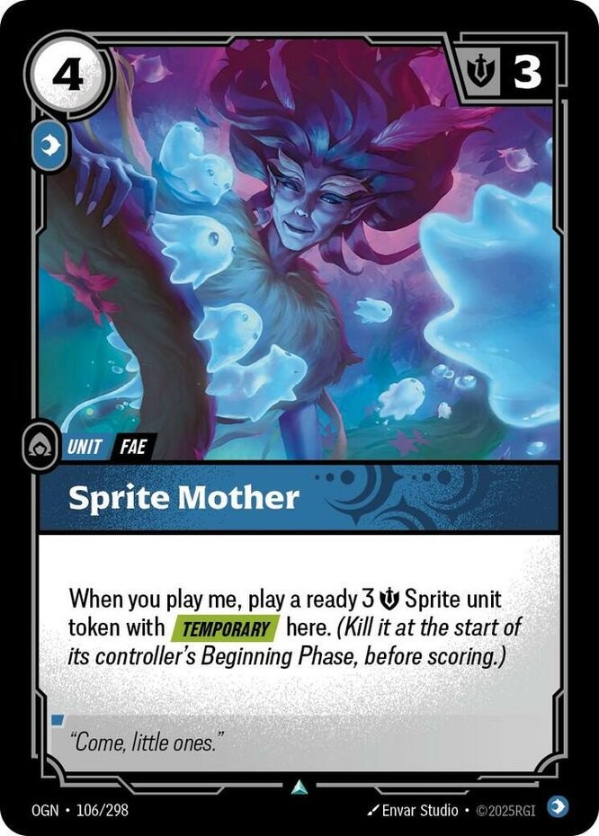 Sprite Mother - 106/298 - Uncommon NM Riftbound Origins
