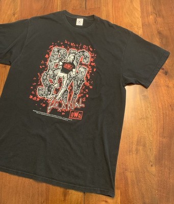 Vintage WCW Kevin Nash Big Sexy TShirt Mens XL NWO 90s Y2K Wrestling Black Delta