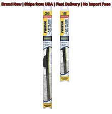 Rain-x Latitude Water Repellency Wiper Blade Combo Pack 26 16 810163 Pair New