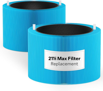 2 Pack Blue Pure 211I Max Allergenblock Filter Replacement Compatible with Blue