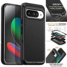 For Google 10 Pro XL/Pixel 10 Phone Case Heavy Duty Shockproof Protective Cover
