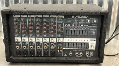 Peavey XR 600F Stereo Powered Mixer - Black for sale online | eBay