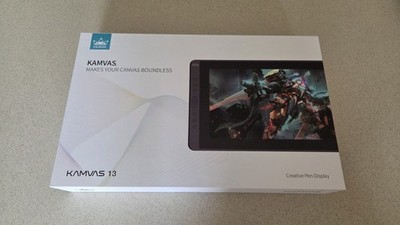 Huion Kamvas 13 Drawing Tablet Display Complete in Box w/ Pen & Accessories