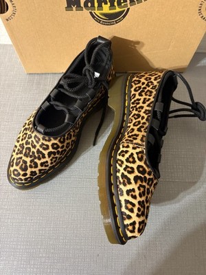 Elphie II Leopard 🐆 Hair on Pointed Toe Ballet Flat/Wrap Mary
