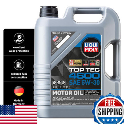 Liqui Moly Top Tec 4600 Sae 5W-30 5 L Fully Synthetic Engine Oil Sku 20448