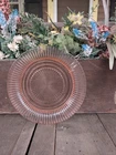 Vintage Anchor Hocking Queen Mary Pink Depression Glass 9 3/4" Dinner Plate