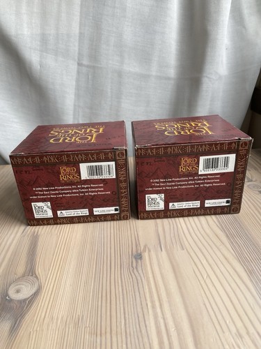 2 x Lord Of The Rings Collectible Mugs Legolas Frodo New Line Cinema 2002 - Picture 7 of 16