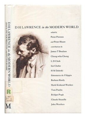 PRESTON, PETER; HOARE, PETER D.H. Lawrence in the modern world 1989 Hardcover