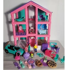 Playskool Dollhouse Family Car Furniture Figures Accessories Lot