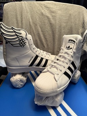 Size 10.5 M/11.5W- Adidas Jeremy Scott x Superstar 82 Skate Wings