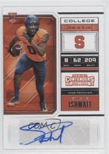 2018 Panini Contenders Draft Picks College Ticket Steve Ishmael #270 Auto 0w8