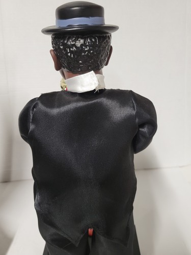 Vintage WORKING The Jazz Player Animated Musical Dancing Swaying Doll IN BOX - Picture 5 of 23