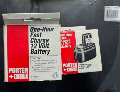 #ad #ad PORTER CABLE 8500 12V High Capacity Battery Cap 2200 mAh 2.2Ah NEW in BOX $43.95