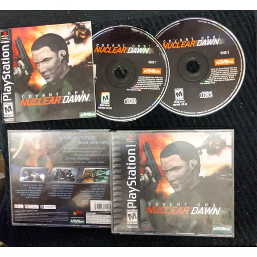 Covert Ops: Nuclear Dawn  (PS1, PSX) Playstation 1 CIB complete