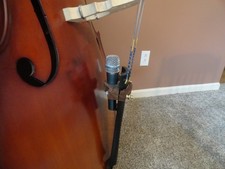 Choice Products Upright Bass Microphone Holder-Cherry Hand Crafted in U.S.A.