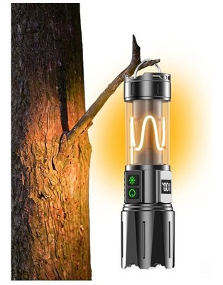 Taschenlampen LED superhell wiederaufladbar, 1000000 Lumen Taschenlampe Taschenlampen Akku