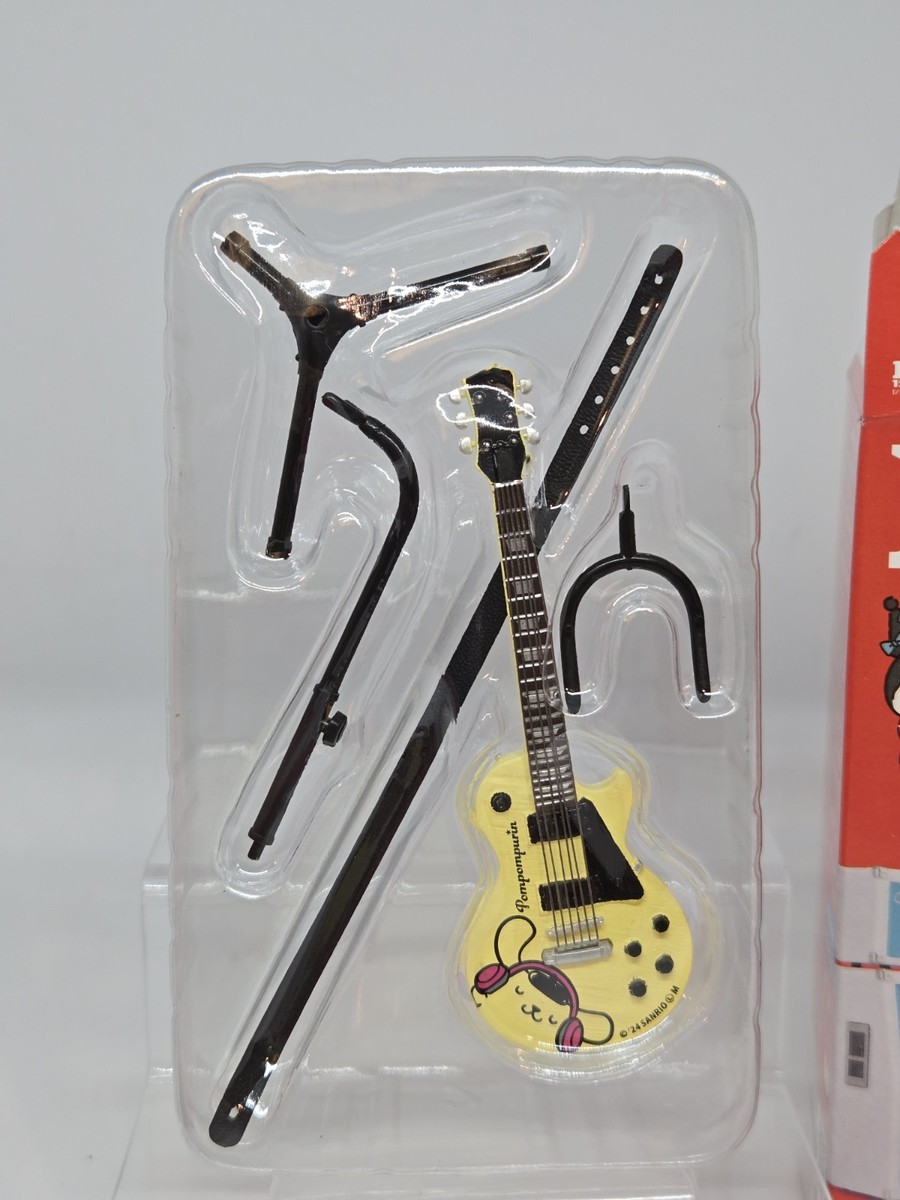 F-toys ロックモノ　 1/12 楽器ギターミニチュア 　8個入 New F-toy Sanrio Characters Rock Mono 1/12 Scale Guitar Blind Box