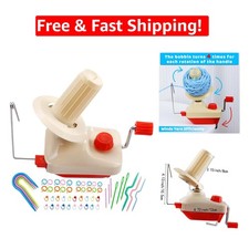 Large Capacity Manual Yarn Winder: Effortless Yarn Organization with Quick Setup