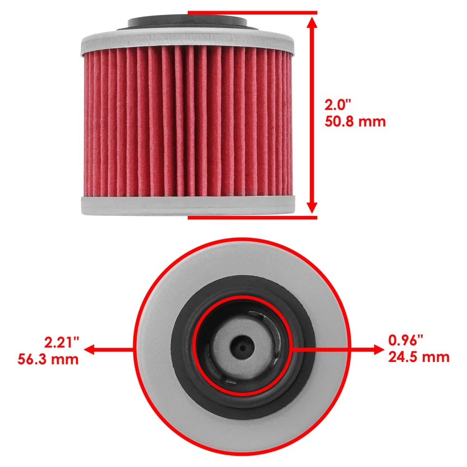 Filtro de aceite para BMW G650Gs Sertao 650 2009 2010 2011 2012 2013 2014 Foto 2 de 4