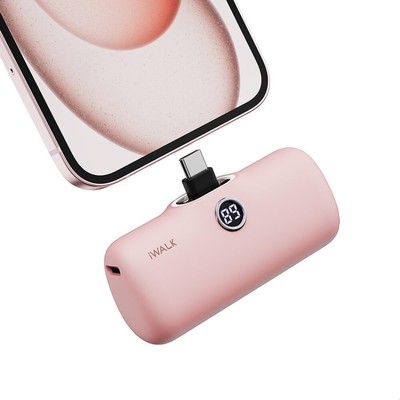 iWALK Powerbank 4800mAh, 20W Schnellladung Tragbares Ladegerät, Klein Externer 