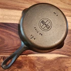 Griswold Cast Iron Skillet No. 5, SBL, Erie PA, 724F, Early Handle, c 1939-44