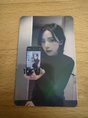 Aespa Karina Unofficial Fan Made Holo Photocard