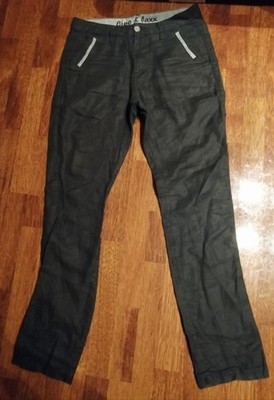 Hose, Leinenhose, CIPO & BAXX für Herren Gr. 29 x 32, schwarz,  gut